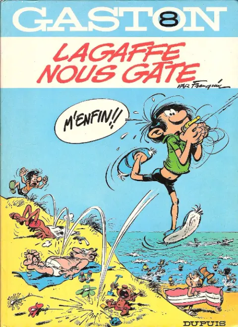 Couverture de l'album Gaston Tome 8 Lagaffe nous gâte