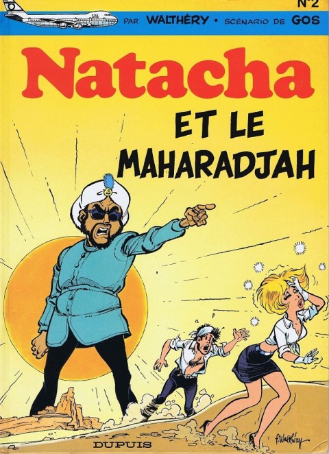 Couverture de l'album Natacha Tome 2 Natacha et le Maharadjah