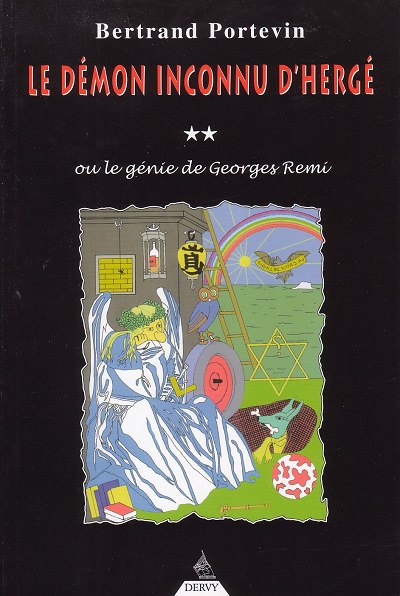 Couverture de l'album Le démon inconnu d'Hergé (ou le génie de Georges Remi)