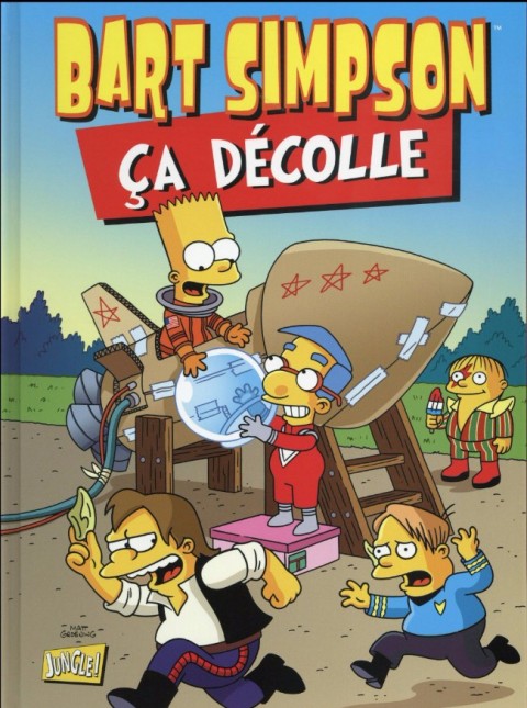 Couverture de l'album Bart Simpson Tome 11 Ca décolle