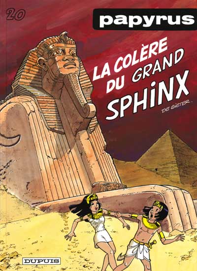 Couverture de l'album Papyrus Tome 20 La colère du grand Sphinx