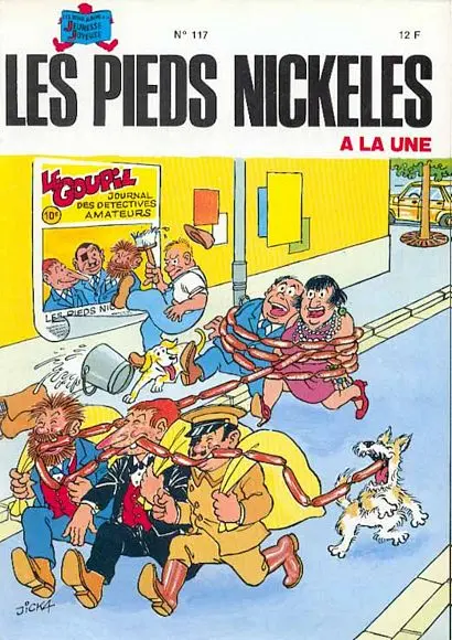 Les Pieds Nickelés Tome 117 Les Pieds Nickelés à la Une