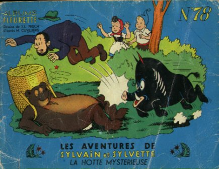 Couverture de l'album Sylvain et Sylvette Tome 78 La hotte mystérieuse