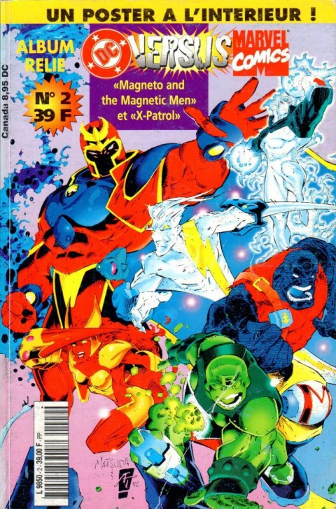 Couverture de l'album DC versus Marvel Album N° 2