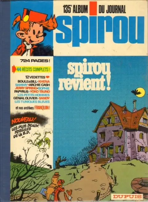 Le journal de Spirou Album N° 135