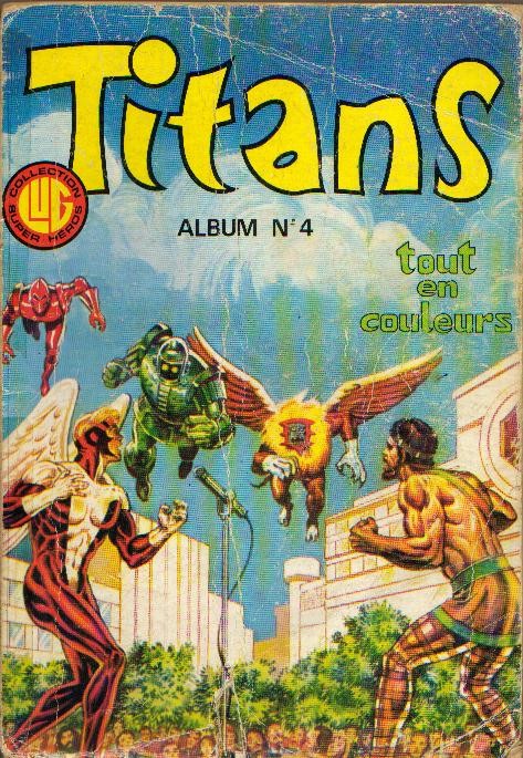 Couverture de l'album Titans Album N° 4