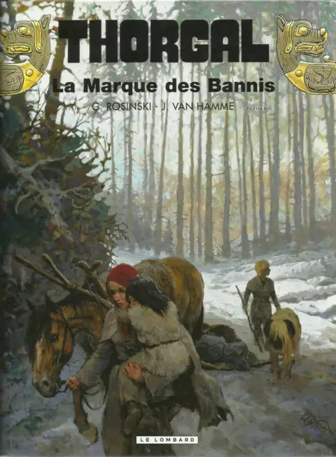 Couverture de l'album Thorgal Tome 20 La Marque des Bannis