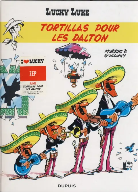 Couverture de l'album Lucky Luke Tome 31 Tortillas pour les Dalton