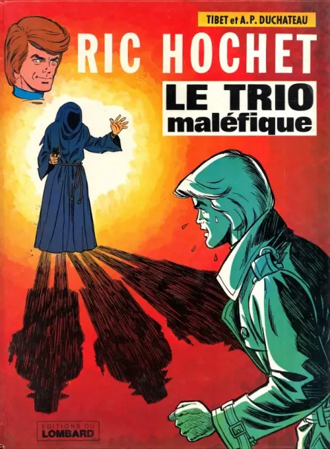 Couverture de l'album Ric Hochet Tome 21 Le trio maléfique