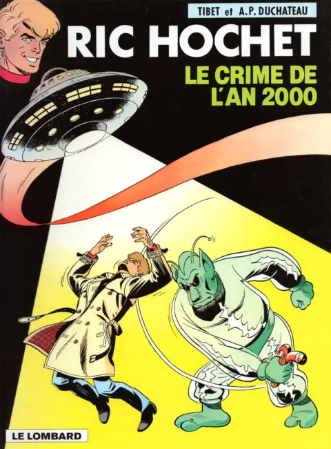 Couverture de l'album Ric Hochet Tome 50 Le crime de l'an 2000