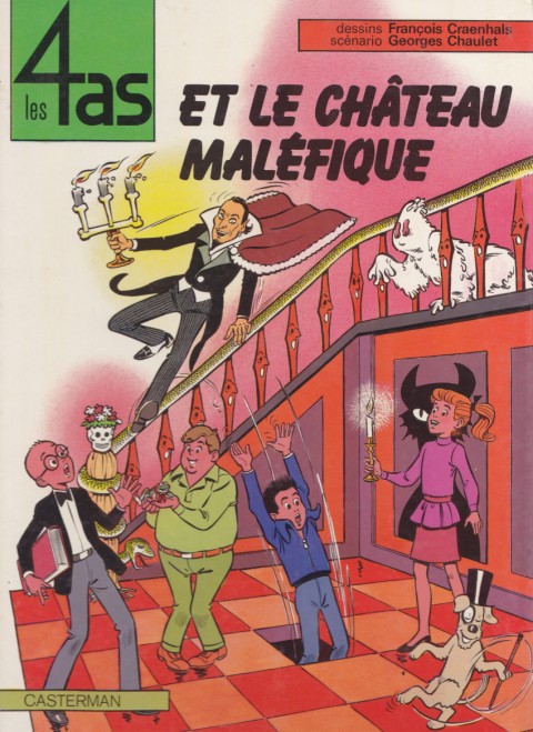 Couverture de l'album Les 4 as Les 4 as et le château maléfique