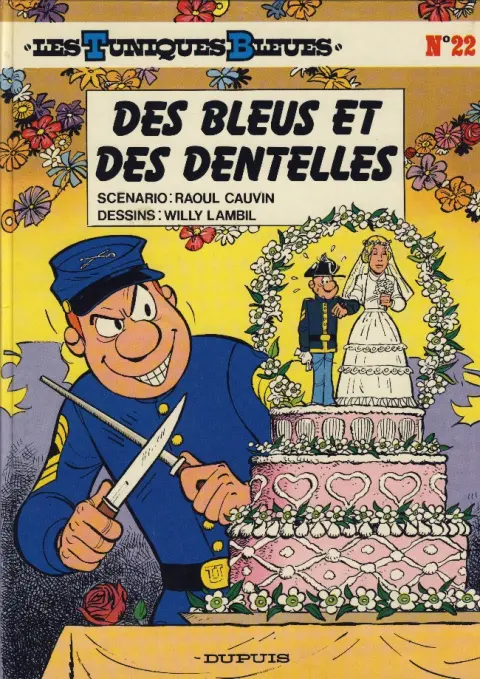 Couverture de l'album Les Tuniques Bleues Tome 22 Des bleus et des dentelles