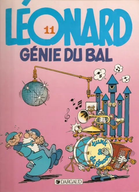 Couverture de l'album Léonard Tome 11 Génie du bal