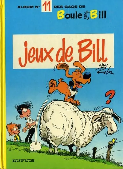 Couverture de l'album Boule & Bill Tome 11 Jeux de Bill