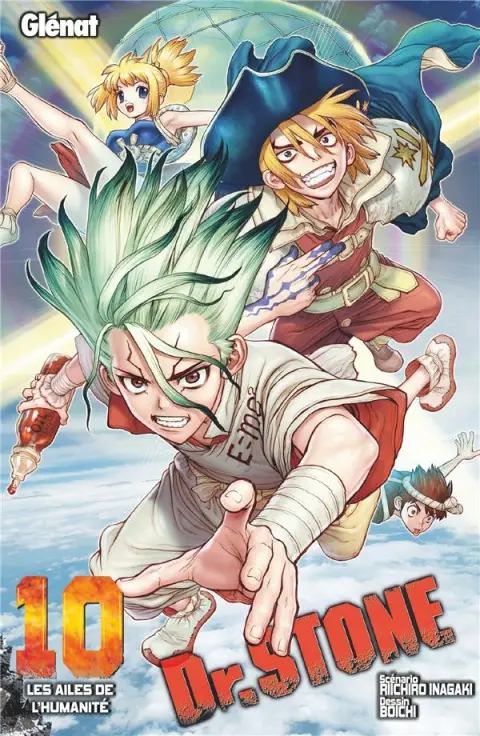 Dr. Stone 10 Les Ailes de l'humanité