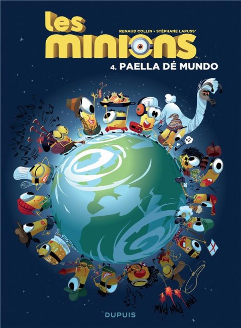 Couverture de l'album Les Minions Tome 4 Paella dé mundo