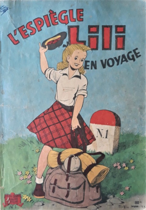 Couverture de l'album Lili Tome 1 Lili en voyage