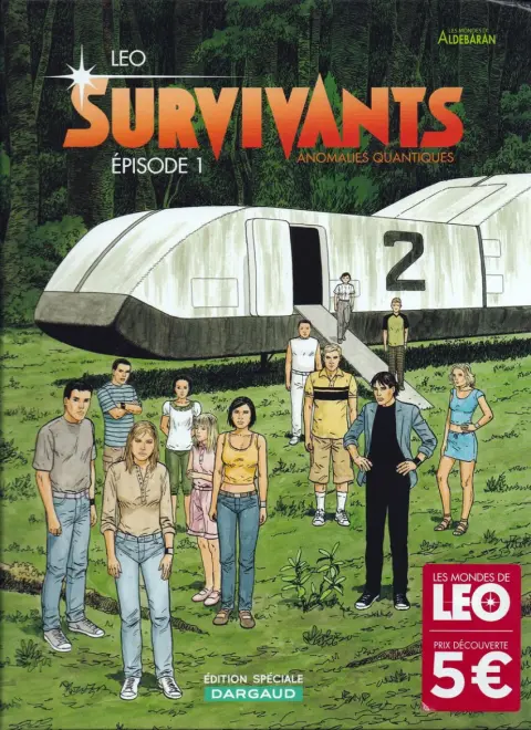 Couverture de l'album Survivants - Anomalies quantiques Épisode 1