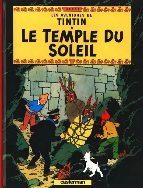 Couverture de l'album Tintin Tome 14 Le temple du soleil