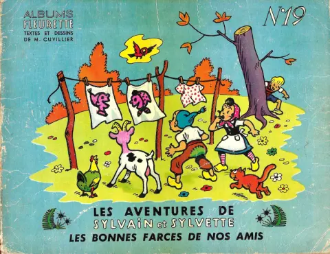 Couverture de l'album Sylvain et Sylvette Tome 19 Les bonnes farces de nos amis