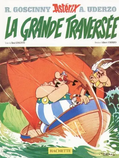Couverture de l'album Astérix Tome 22 La grande traversée