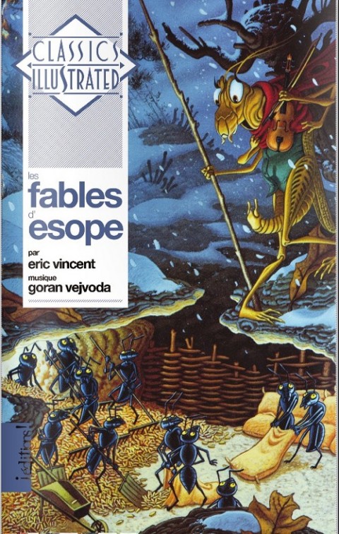 Couverture de l'album Classics Illustrated Les fables d'Ésope