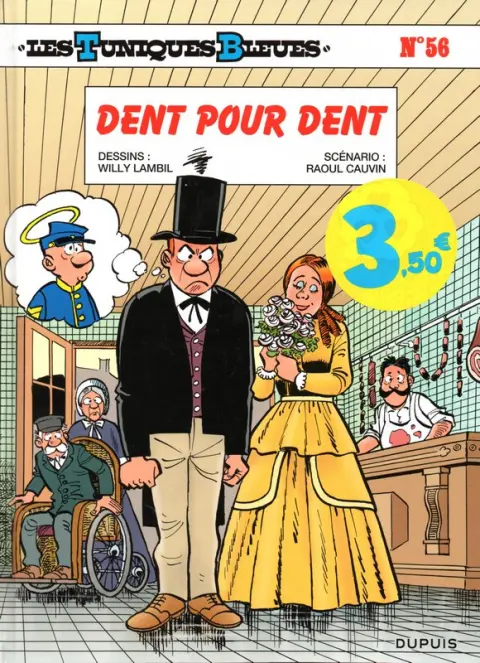 Couverture de l'album Les Tuniques Bleues Tome 56 Dent pour dent