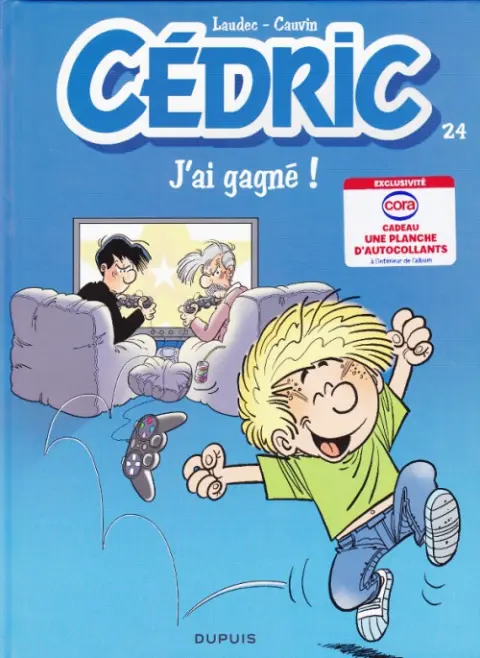 Couverture de l'album Cédric Tome 24 J'ai gagné !