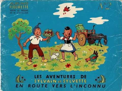 Couverture de l'album Sylvain et Sylvette Tome 2 En route vers l'inconnu