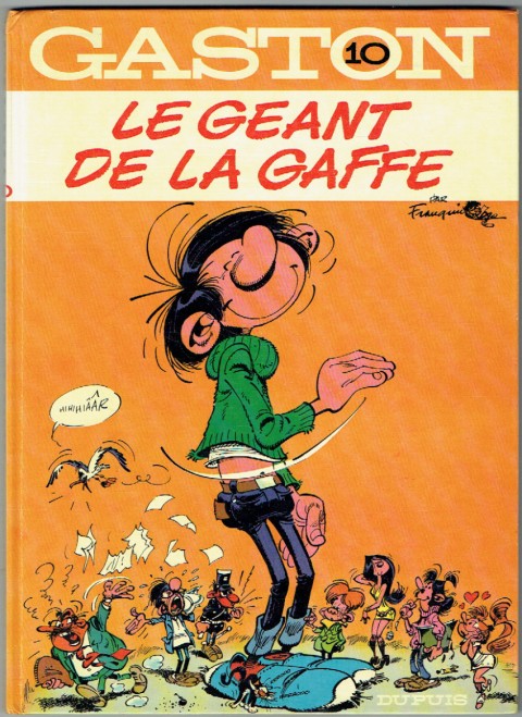 Couverture de l'album Gaston Tome 10 Le géant de Lagaffe