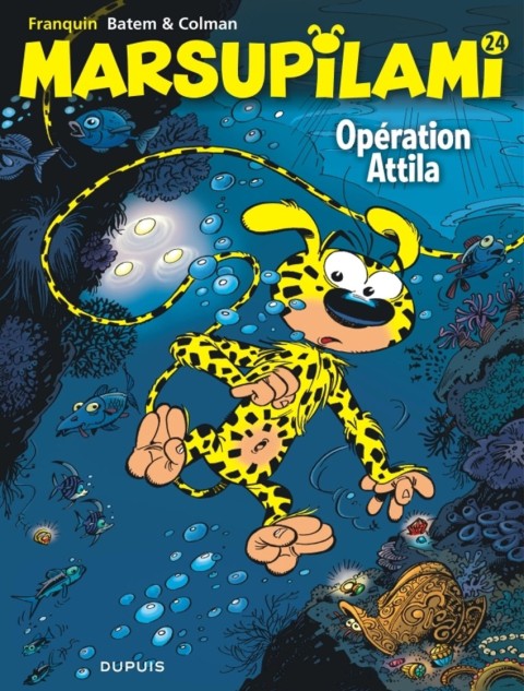 Couverture de l'album Marsupilami Tome 24 Opération Attila