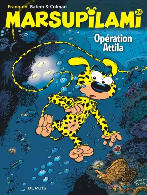 Couverture de l'album Marsupilami Tome 24 Opération Attila