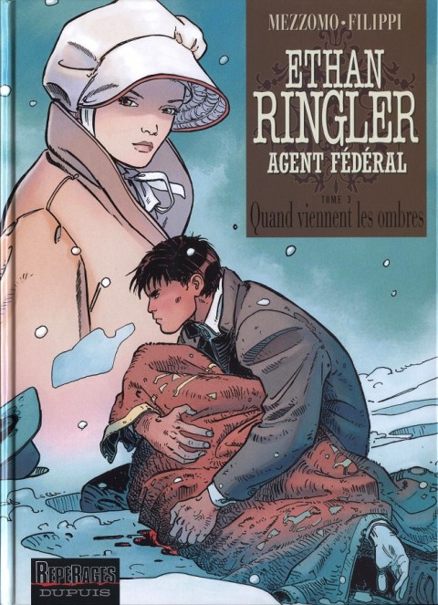 Couverture de l'album Ethan Ringler, Agent fédéral Tome 3 Quand viennent les ombres