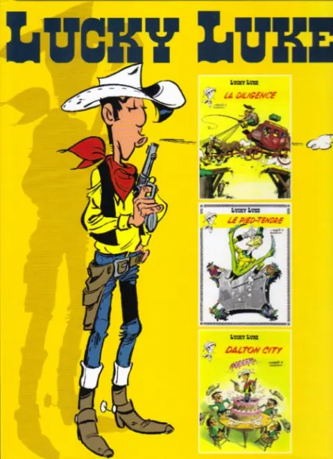 Lucky Luke Tome 1 La diligence / Le Pied-Tendre / Dalton City