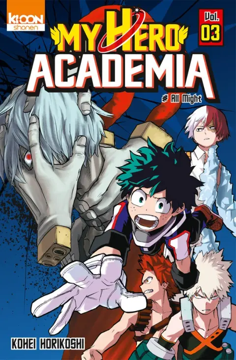 My Hero Academia Vol. 03 All Might