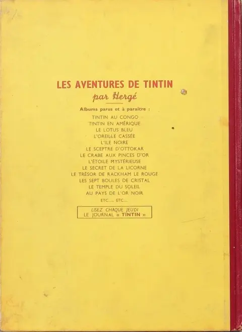 Verso de l'album Quick et Flupke - Gamins de Bruxelles 4e série
