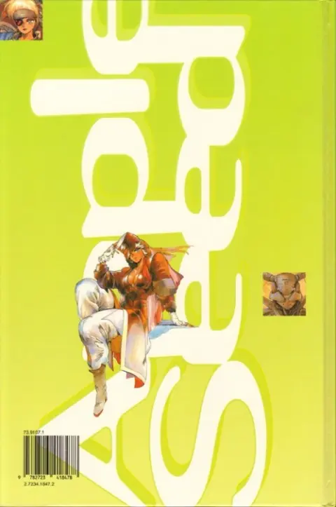 Verso de l'album Appleseed II