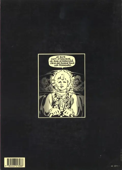 Verso de l'album Ardeur Tome 3 La grande fugue