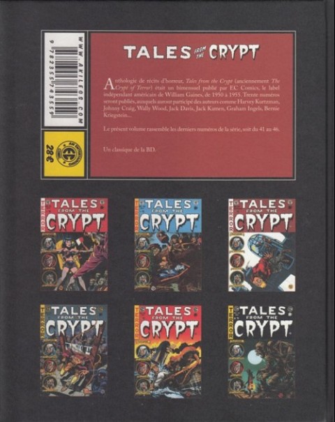 Verso de l'album Tales from the Crypt Volume 5