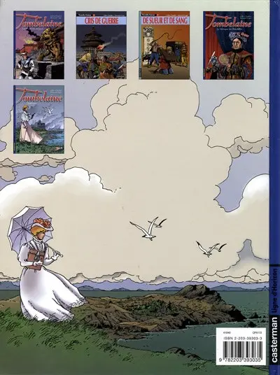 Verso de l'album Tombelaine Tome 5 Trahison
