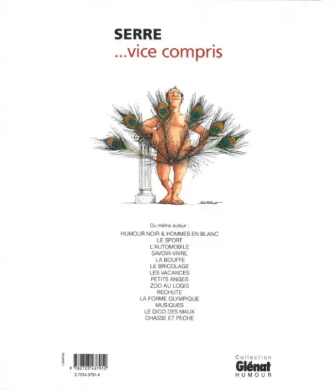 Verso de l'album Serre ...vice compris ...vice compris