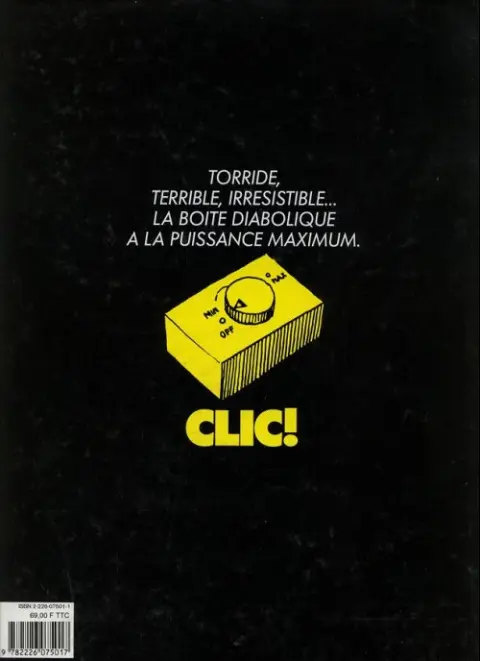 Verso de l'album Le déclic 3