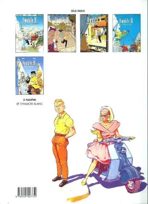 Verso de l'album Double M Tome 2 Une valse pour Anaïs