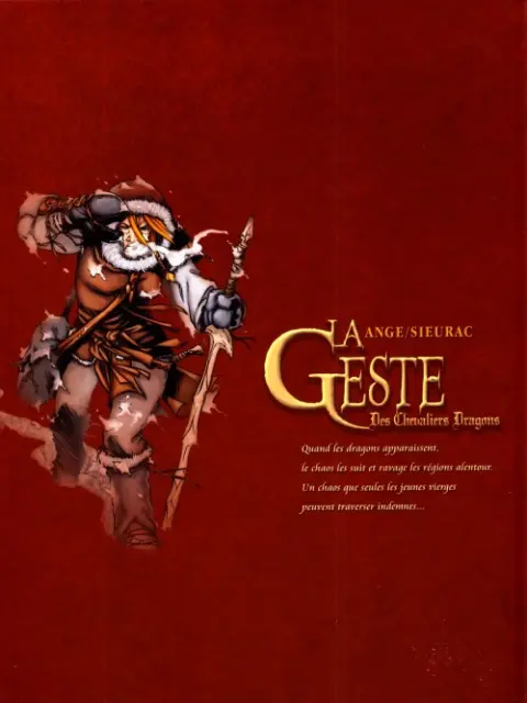 Verso de l'album La Geste des Chevaliers Dragons Tome 6 Par-delà les montagnes