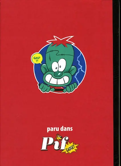 Verso de l'album Kid Franky Tome 1