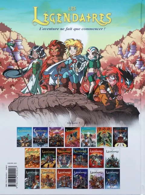 Verso de l'album Les Légendaires Tome 6 Main du futur