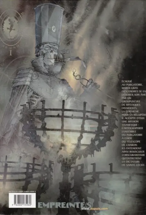 Verso de l'album Monsieur Mardi-Gras Descendres Tome 2 Le Téléscope de Charon