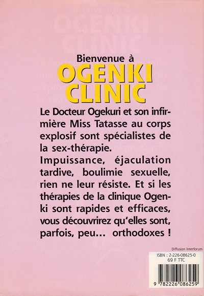 Verso de l'album Ogenki Clinic 1