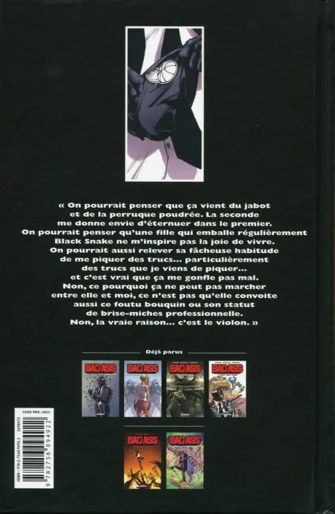 Verso de l'album Bad Ass Kitty Kitty kill kill