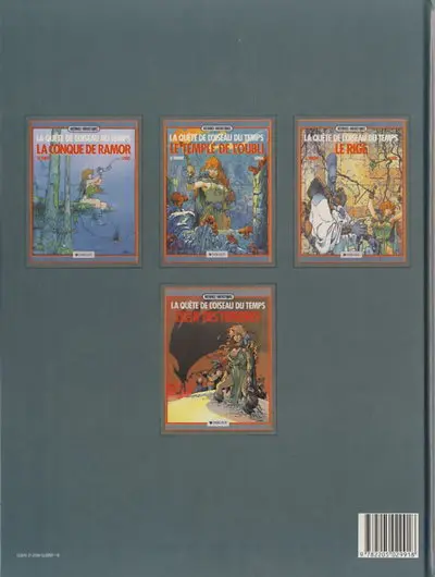 Verso de l'album La Quête de l'oiseau du temps Tome 2 Le temple de l'oubli